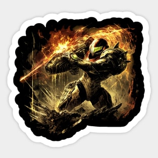 metroid Sticker